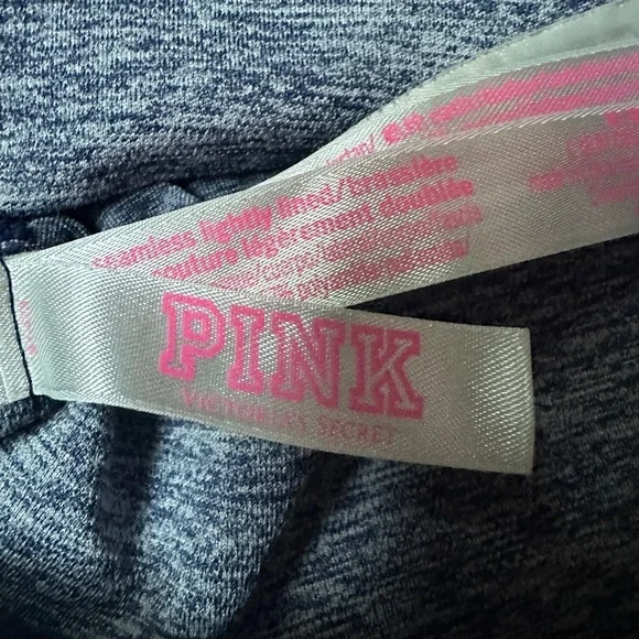 Victoria Secret PINK Women Sports Bra SzMedium Seamless Lightly Lined Racerback - Picture 3 of 4